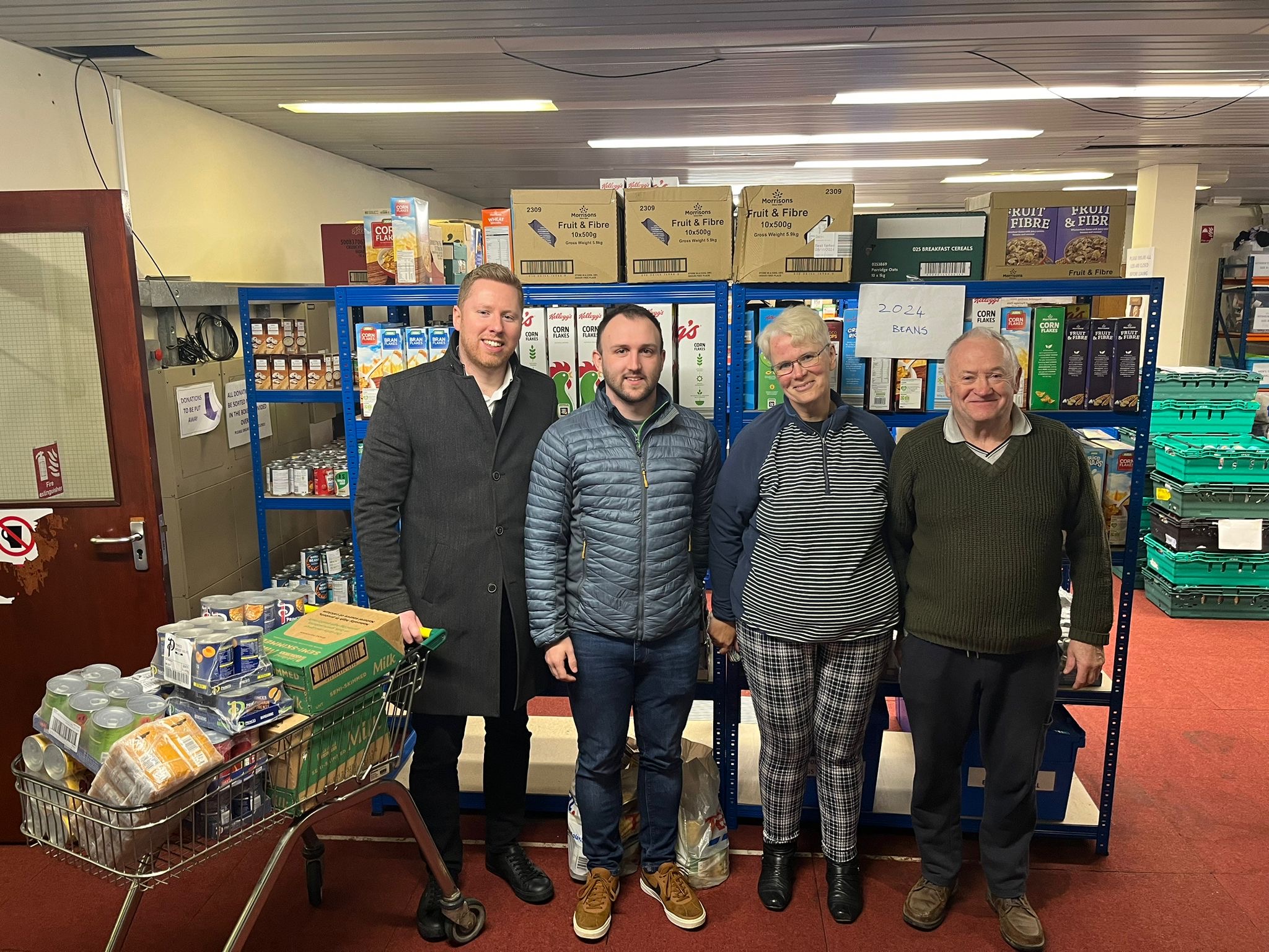 Calderwood Baptist Church foodbank, East Kilbride