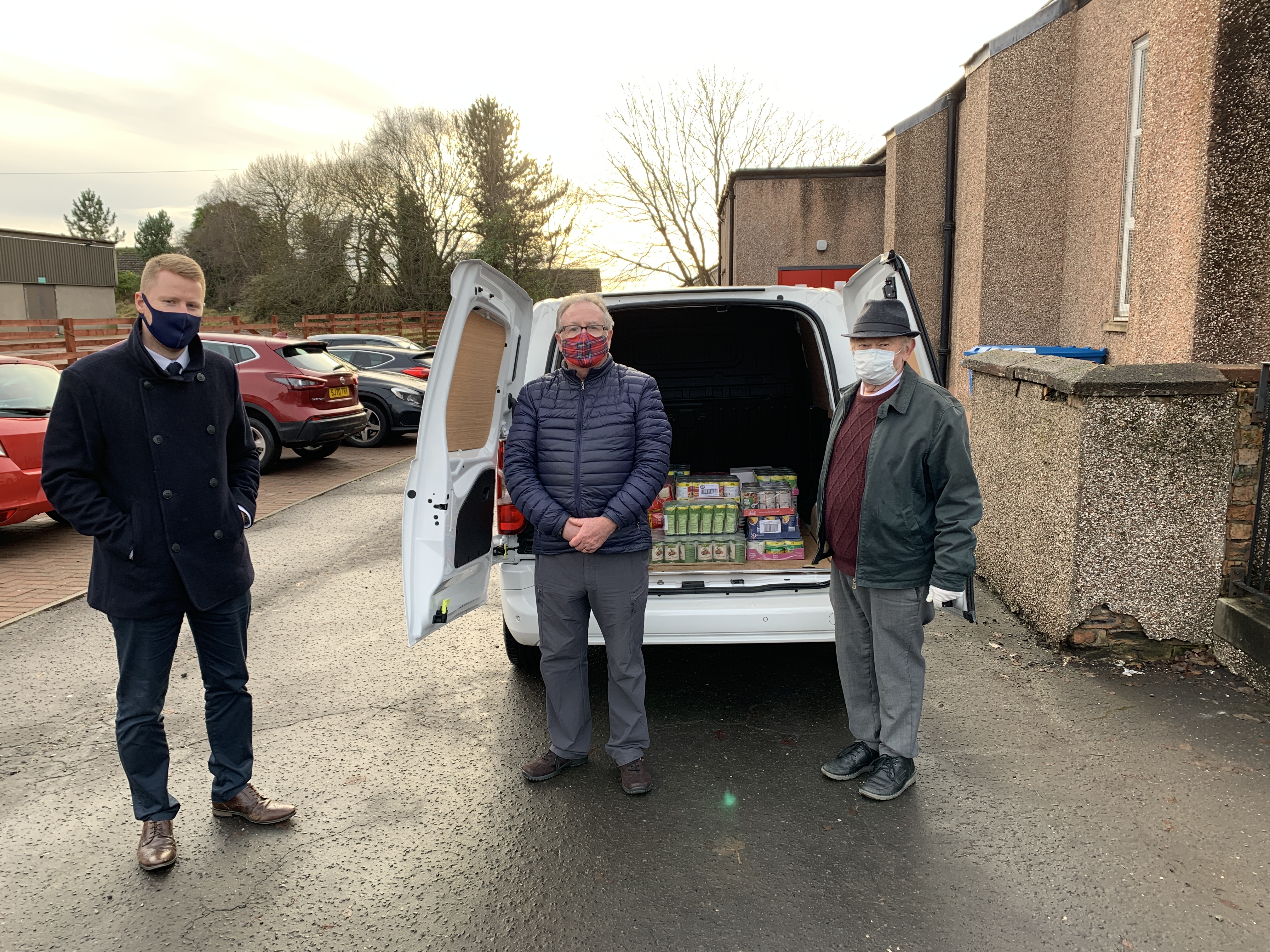 2020 Food donation to Glasgow food bank