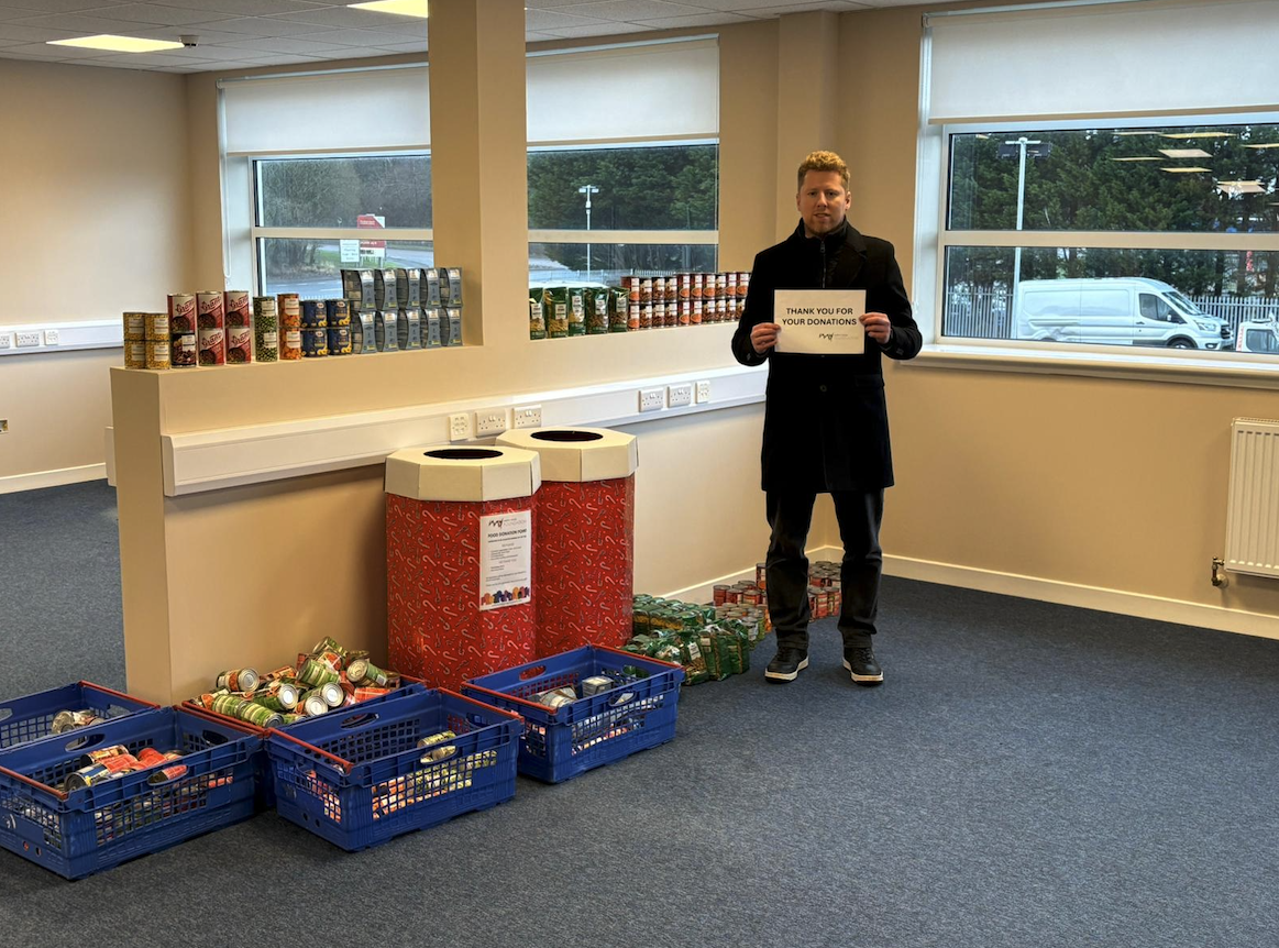 Christmas Food Donation Initiative Supports Local Foodbanks Across the Murphy Young Portfolio